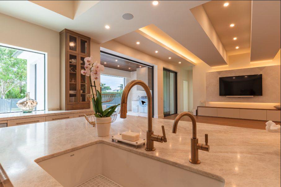 Kitchen renovation photography