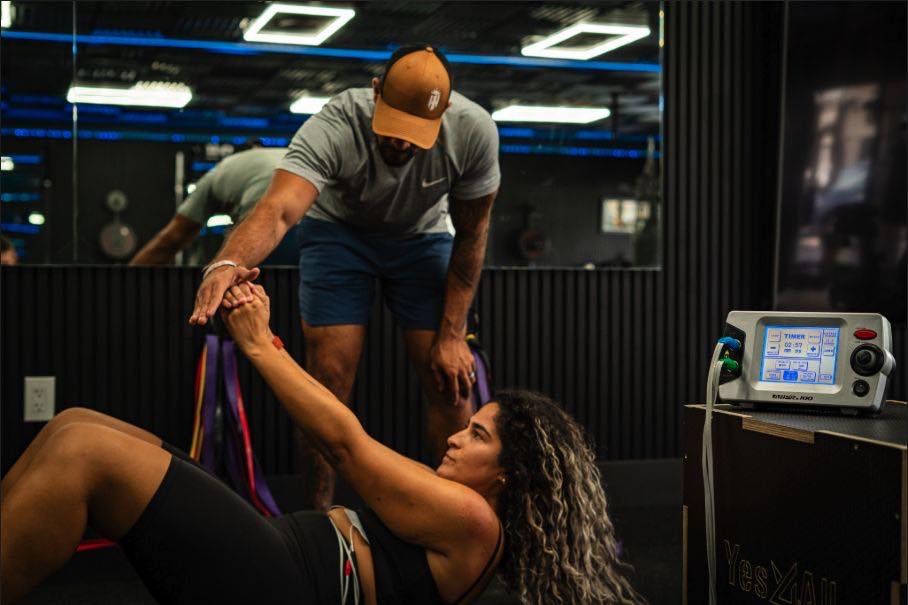 Coach and client service photography