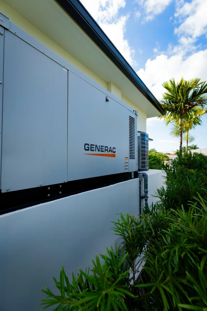 Link33 installed generator exterior