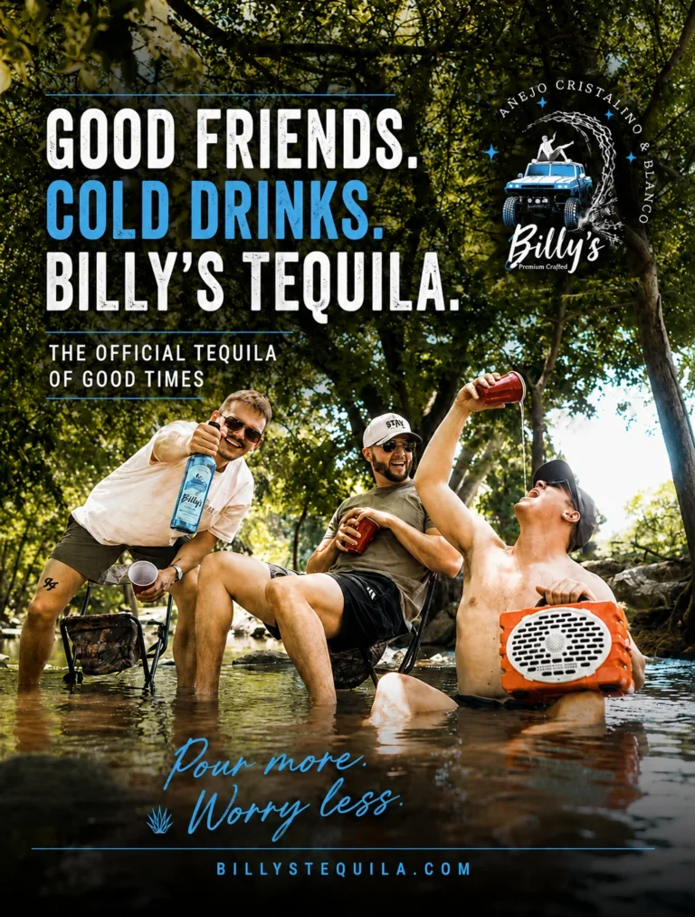 Billy's Tequila — Pour More Worry Less