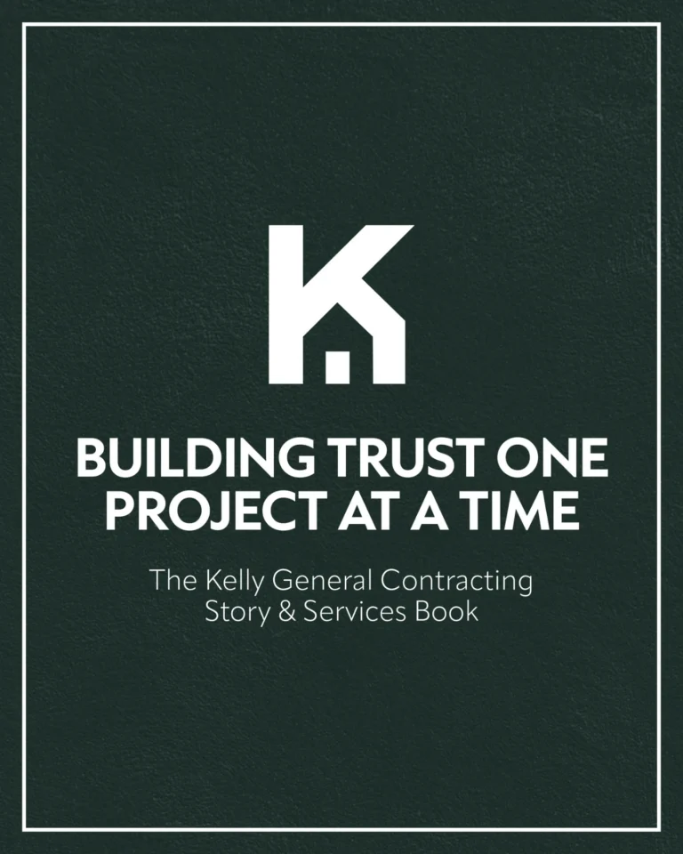 Kelly General Contracting — Story and Services book — page 1