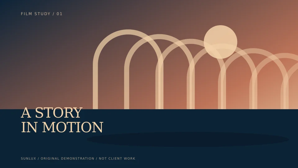 Original Sunlux demonstration artwork; not client work