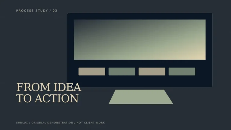 Original Sunlux demonstration artwork; not client work